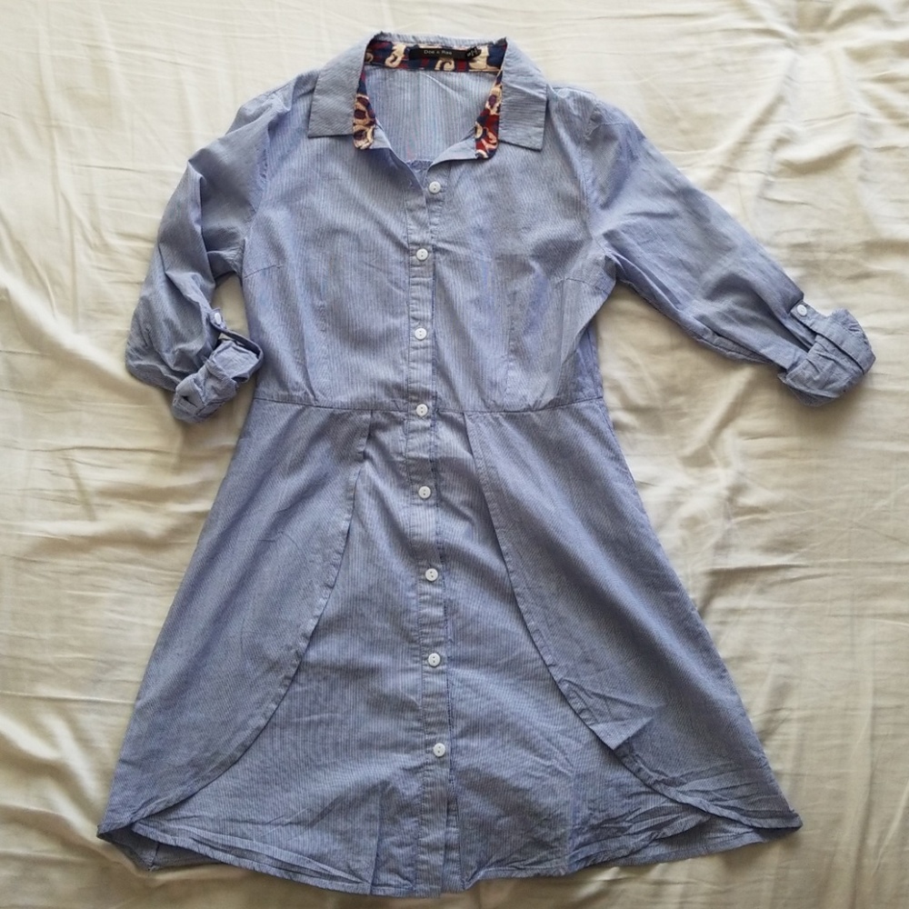 Pinstripe dress